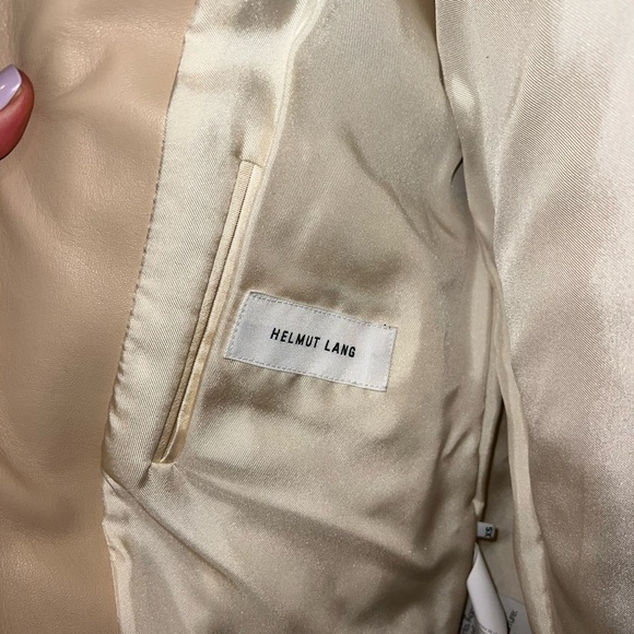 Helmut Lang Shearling Bomber Jacket - Picture 9 of 14